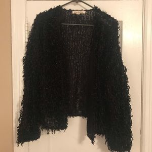 Black dress up cardigan